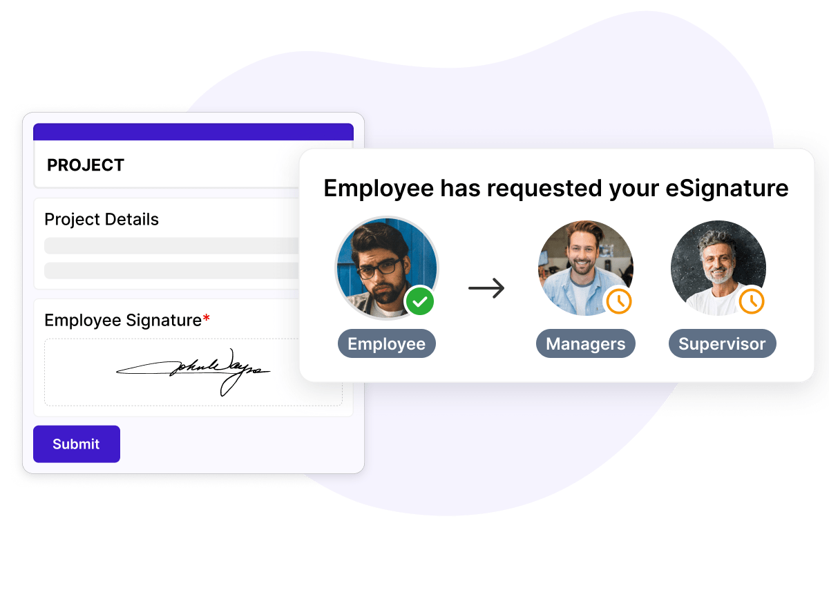 Configure signature workflow