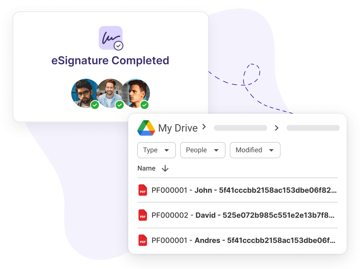 Sync PDFs to Google Drive